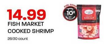 Hy-Vee Cooked Shrimp offer