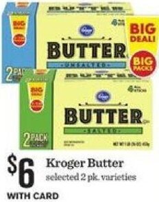 Mariano's Kroger Butter offer