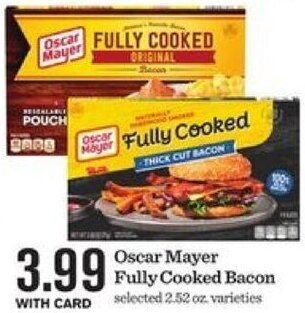 Mariano's Oscar Mayer Fully Cooked Bacon offer