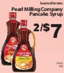Fine Fare Pearl Milling Company Pancake Syrup offer