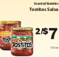 Fine Fare Tostitos Salsa offer
