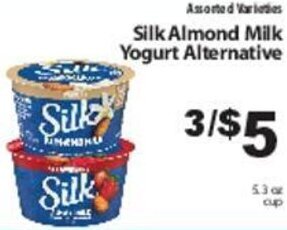 Fine Fare Silk Almond Milk Yogurt Alternative offer