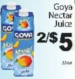 Fine Fare Goya Nectar Juice offer