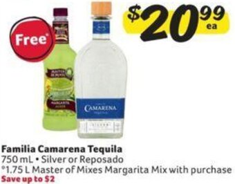 Winn Dixie Familia Camarena Tequila offer
