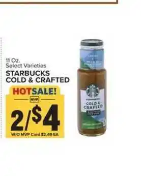 Food Lion Starbucks Cold & Crafted offer