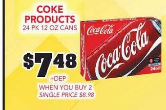 Fareway Coke Products offer