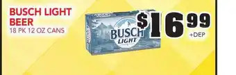 Fareway Busch Light Beer offer