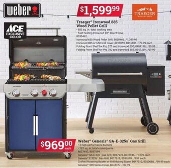 Ace Hardware Weber Genesis SA-E-325s Gas Grill offer