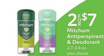 Mitchum Antiperspirant & Deodorant