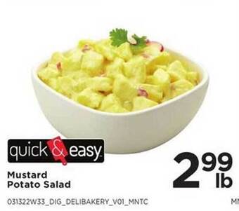Cub Foods Mustard Potato Salad offer