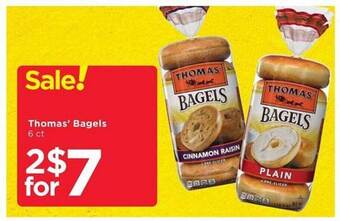 Cub Foods Thomas' Bagels offer