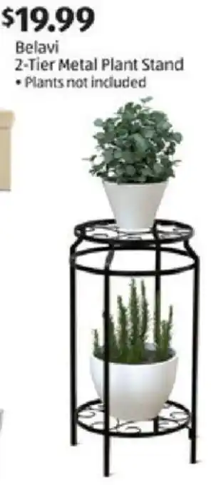 Aldi Belavi 2-Tier Metal Plant Stand offer