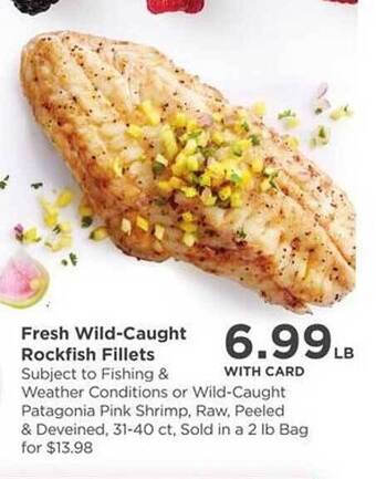 QFC Fresh Wild-caught Rockfish Fillets offer