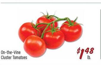 Sprouts Farmers Market On-the-vine Cluster Tomatoes offer