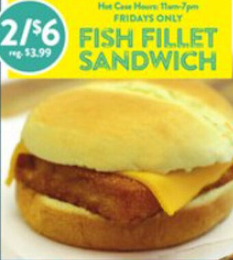 Fish Fillet Sandwich