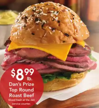 Dierbergs Dan's Prize Top Round Roast Beef offer