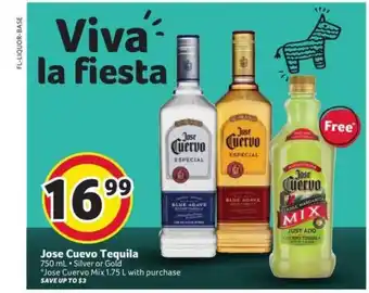 Winn Dixie Jose Cuevo Tequila offer
