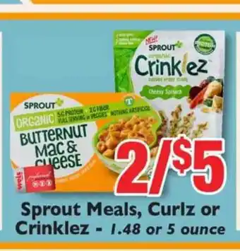 Weis Markets Sprout Meals, Curlz Or Crinklez offer