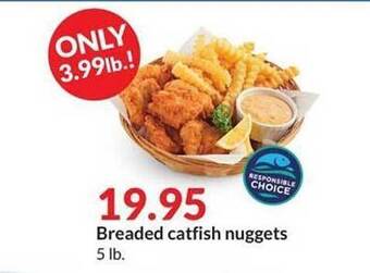 Hy-Vee Breaded Catfish Nuggets offer