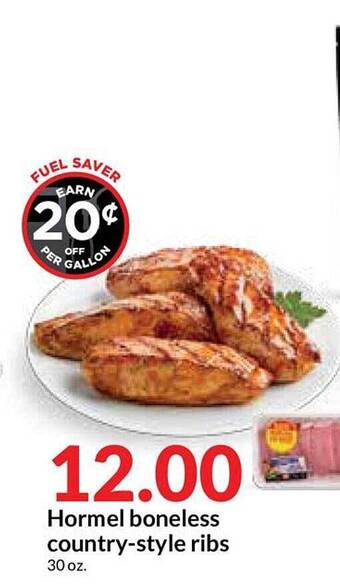 Hy-Vee Hormel Boneless Country-Style Ribs offer