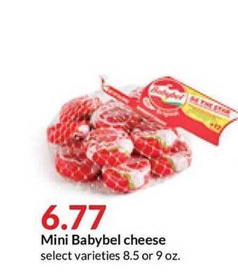 Hy-Vee Mini Babybel Cheese offer