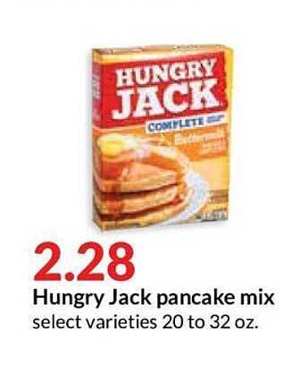 Hy-Vee Hungry Jack Pancake Mix offer