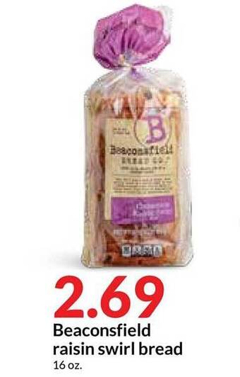 Hy-Vee Beaconsfield Raisin Swirl Bread offer