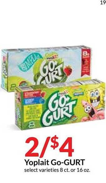 Hy-Vee Yoplait Go-Gurt offer