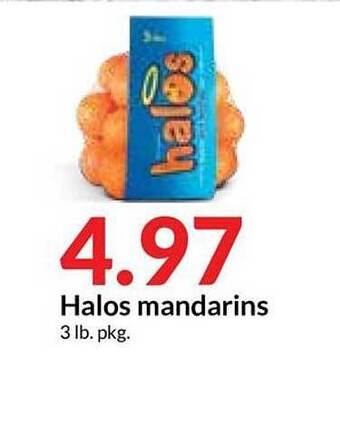 Hy-Vee Halos Mandarins offer