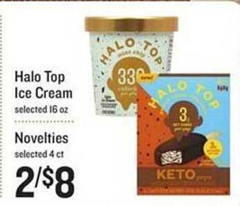Lowes Foods Halo Top Ice Cream, Novelties offer