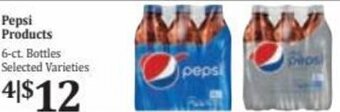 Rosauers Pepsi Products offer