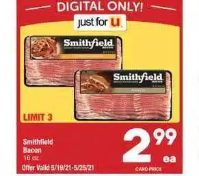 Randalls Smithfield Bacon offer