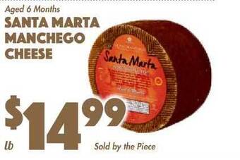 The Food Emporium Santa Marta Manchego Cheese offer