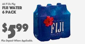 The Food Emporium Fiji Water 6 Pack offer