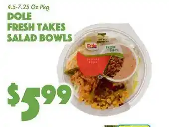 The Food Emporium Dole Fresh Takes Salad Bowls offer