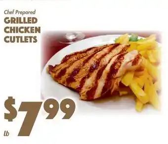 The Food Emporium Chef Prepared Grilled Chicken Cutlets offer