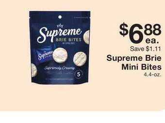 Fairway Store Market Supreme Brie Mini Bites offer