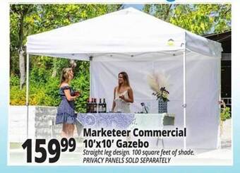 Ocean State Job Lot Marketeer Commercial 10'x10' Gazebo offer