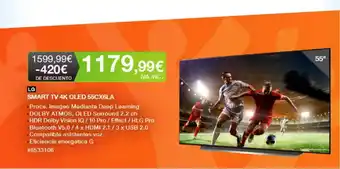 Costco SMART TV 4K OLED 55CX6LA offer