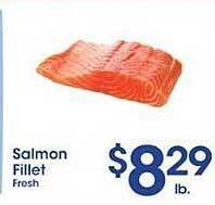 Price Rite Salmon Fillet Fresh offer