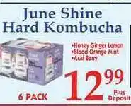 DeMoulas Market Basket June Shine Hard Kombucha offer