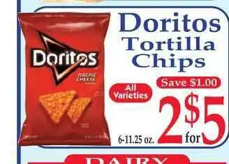 DeMoulas Market Basket Doritos Tortilla Chips offer