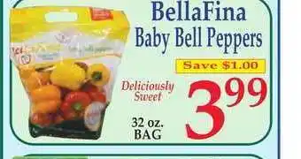 DeMoulas Market Basket BellaFina Baby Bell Peppers offer