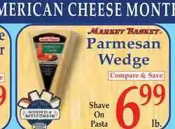 DeMoulas Market Basket Market Basket Parmesan Wedge offer