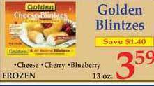 DeMoulas Market Basket Golden Blintzes offer