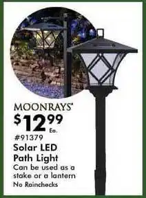 Valu Home Centers Solar LED Path Light offer