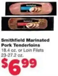 Family Fresh Market Smithfield marinated Pork Tenderloins offer