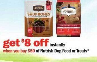 Meijer Nutrish Dog Food Or Treats offer