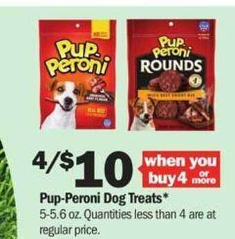 Meijer Pup-peroni Dog Treats offer