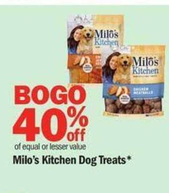 Meijer Milo's Kitchen Dog Treats offer